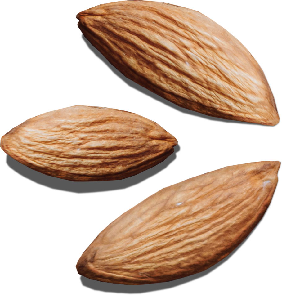 Frutos secos y frutas abrillantadas